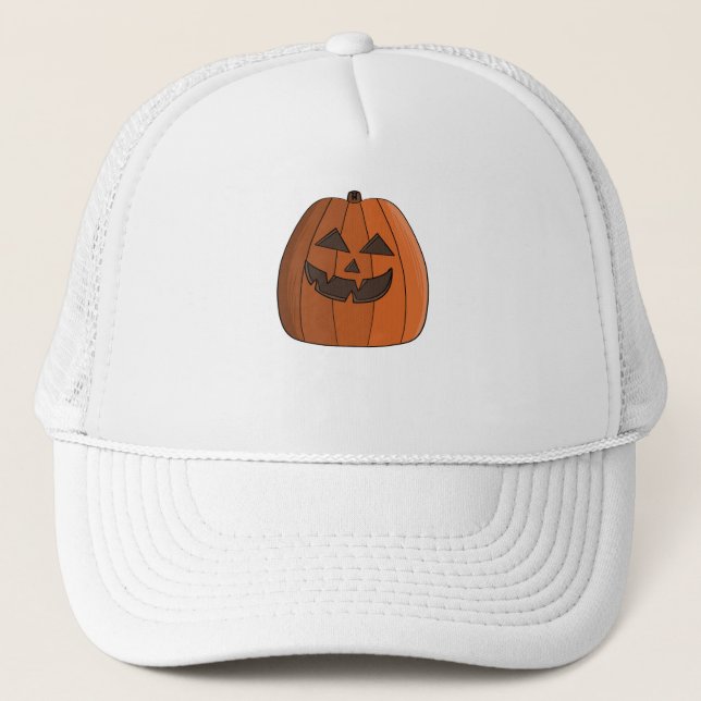 Gorra De Camionero Calabaza Cool (Anverso)