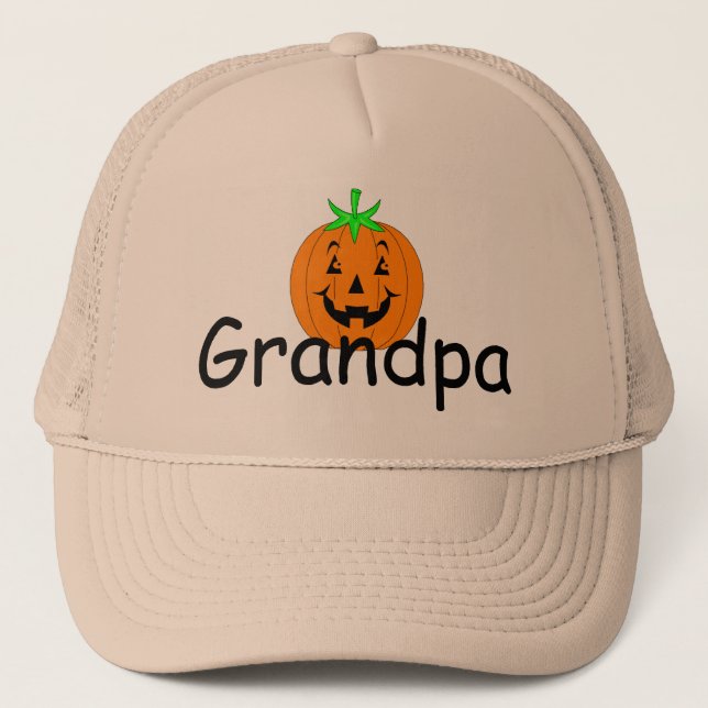 Gorra De Camionero Calabaza del abuelo (Anverso)