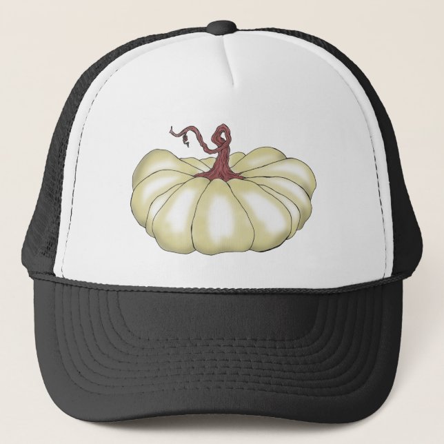Gorra De Camionero calabaza lisa tan (Anverso)