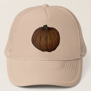 Gorra De Camionero Calabaza otoñal