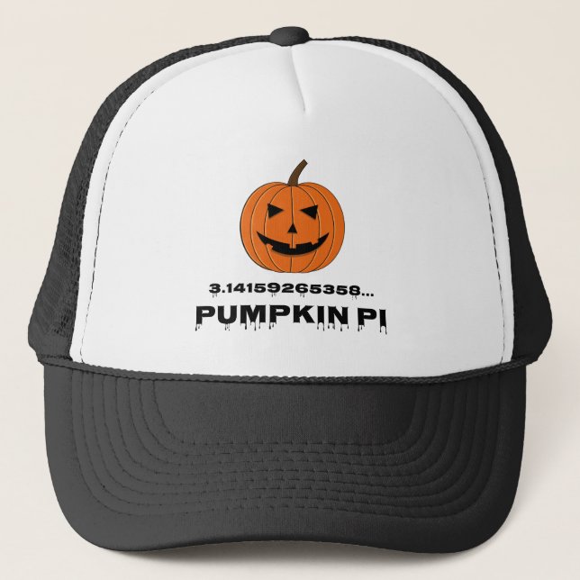 Gorra De Camionero Calabaza pi divertida (Anverso)