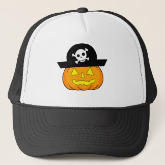 Gorra De Camionero calabaza pirata