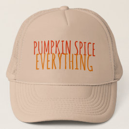 Gorra De Camionero Calabaza Spice Everything Trucker Hat
