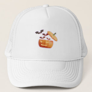 Gorra De Camionero Calabaza y vibraciones de murciélago - Espectacula