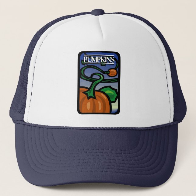 Gorra De Camionero Calabazas (Anverso)