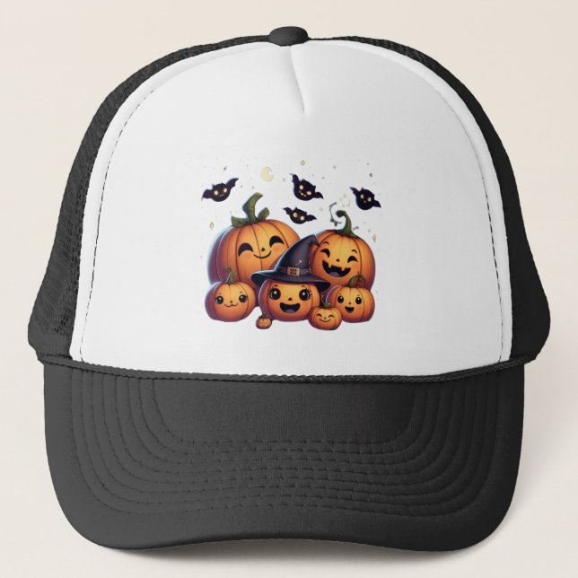 Gorra De Camionero Calabazas (Anverso)