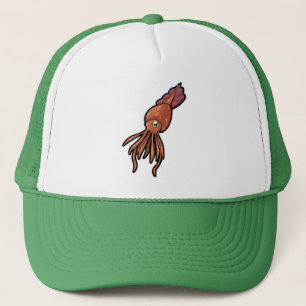 Gorra De Camionero Calamar colosal