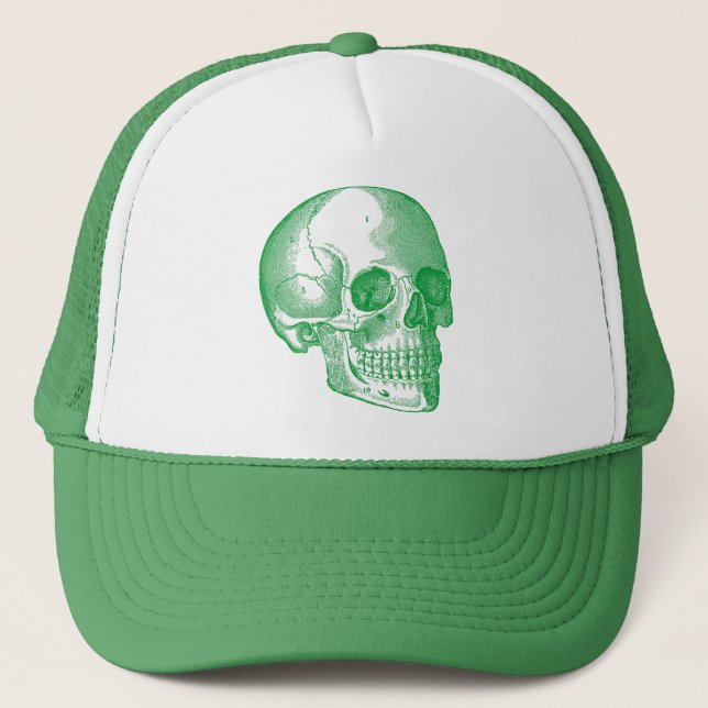 Gorra De Camionero Calavera (Anverso)