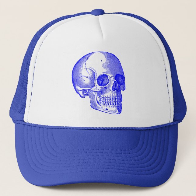 Gorra De Camionero Calavera (Anverso)