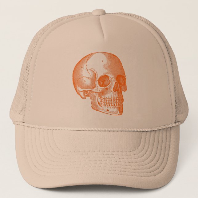Gorra De Camionero Calavera (Anverso)
