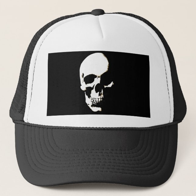 Gorra De Camionero Calavera (Anverso)
