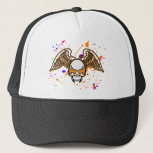 Gorra De Camionero Calavera