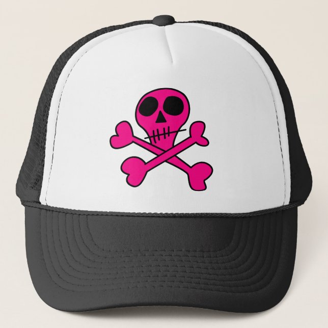 Gorra De Camionero calavera (Anverso)