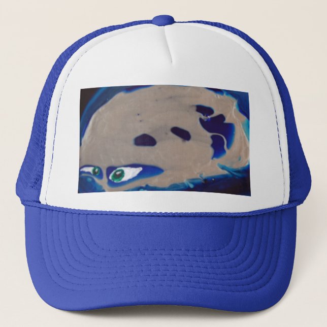 Gorra De Camionero Calavera alienígena (Anverso)