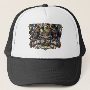 Gorra De Camionero Calavera Colonial Patriótica Comandante Patriota O