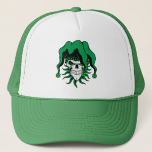 Gorra De Camionero Calavera de bufón irlandés