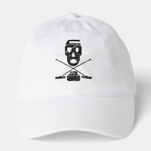 Calavera de Curling y Escobas