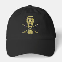 Calavera de Curling y Escobas Jolly Roger