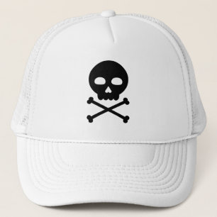 Gorra De Camionero Calavera y huesos