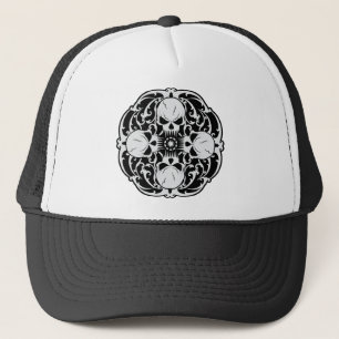 Gorra De Camionero Calaveras malvadas