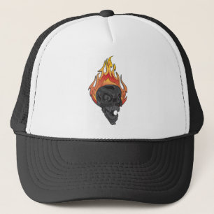 Gorra De Camionero Calaveras por café-prensa3