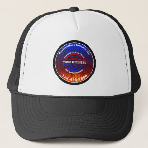Gorra De Camionero Calefacción y aire acondicionado HVAC