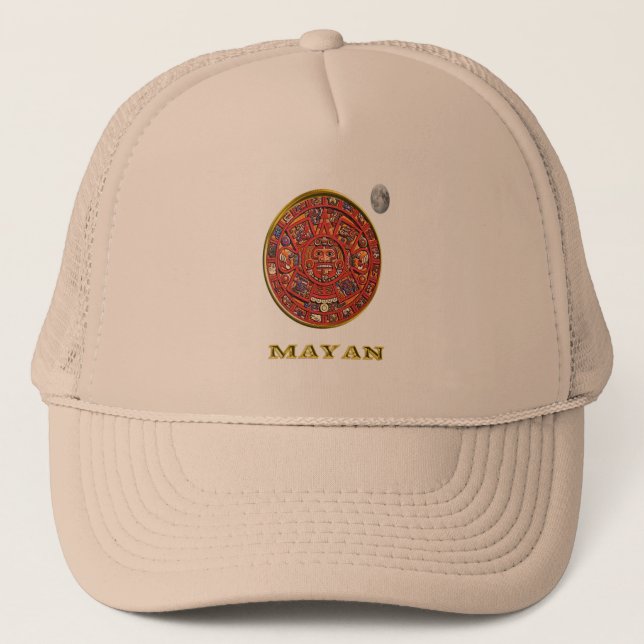 Gorra De Camionero Calendario maya (Anverso)
