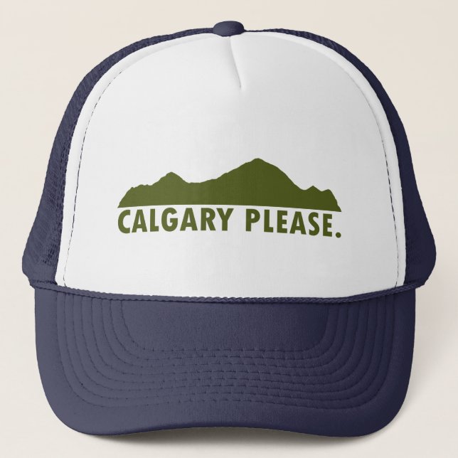 Gorra De Camionero Calgary Please (Anverso)
