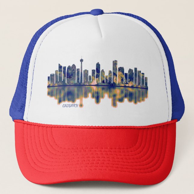 Gorra De Camionero Calgary Skyline (Anverso)