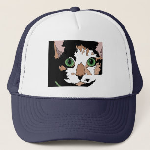 Gorra De Camionero Calico Cat