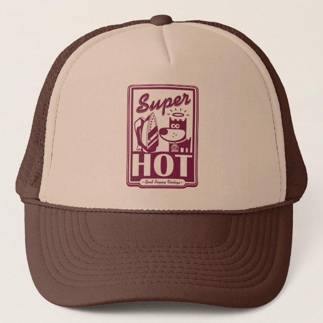 GORRA DE CAMIONERO CALIENTE ESTUPENDO (Anverso)