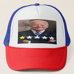 Gorra De Camionero Calificación de aprobación del presidente Joe Bide