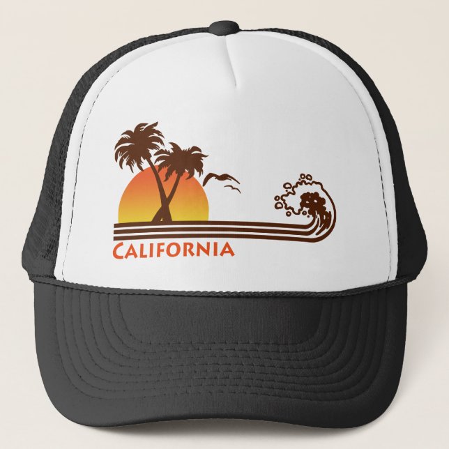 Gorra De Camionero California (Anverso)