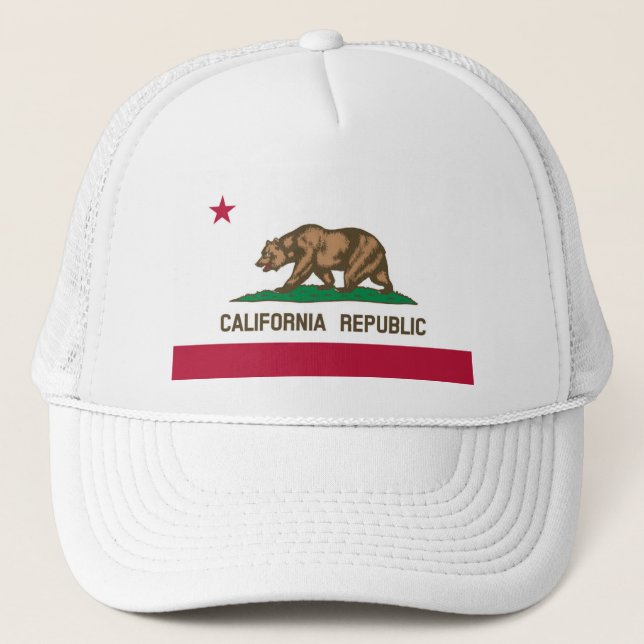 Gorra De Camionero California (Anverso)