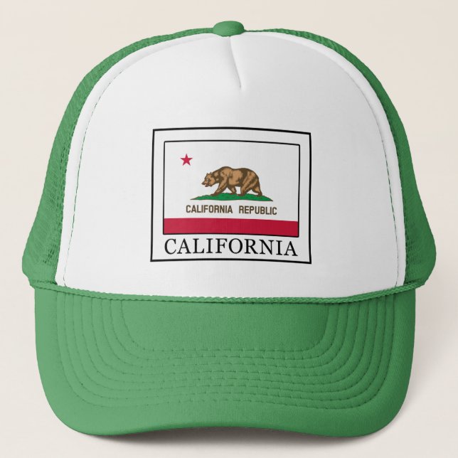Gorra De Camionero California (Anverso)