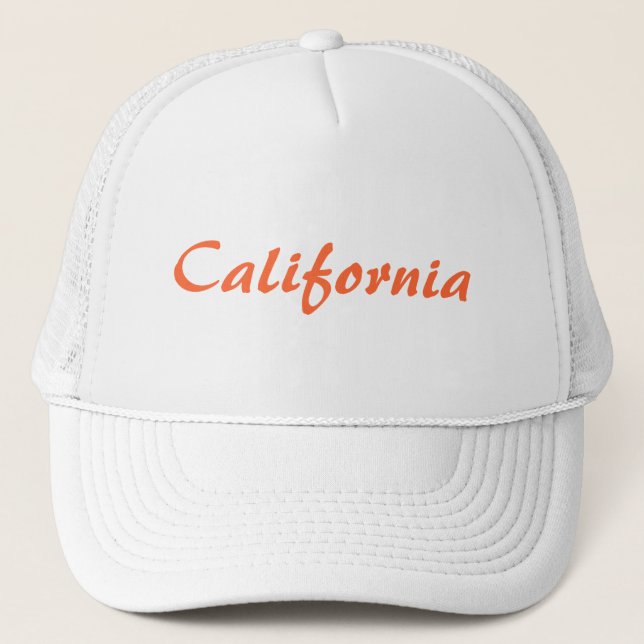 Gorra De Camionero California (Anverso)