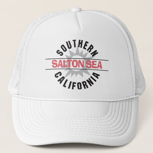 Gorra De Camionero California del Sur - Mar de Salton (Anverso)