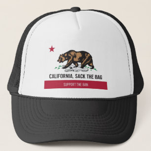 Gorra De Camionero California, despide el bolso