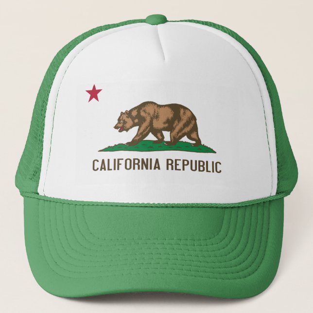 Gorra De Camionero California - el Golden State (Anverso)