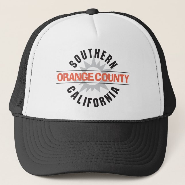 Gorra De Camionero California meridional - Condado de Orange (Anverso)