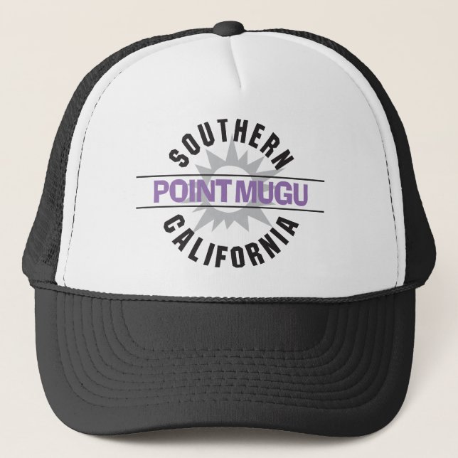 Gorra De Camionero California meridional - punto Mugu (Anverso)