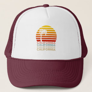 Gorra De Camionero California Vintage Sommer Sunset Retro