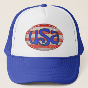 Gorra De Camionero Caligrafía de los E.E.U.U.
