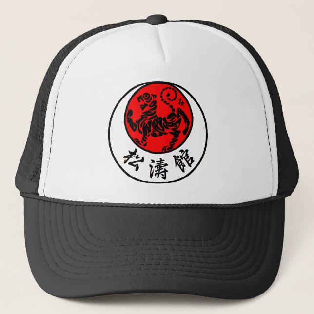 Gorra De Camionero Caligrafía japonesa del sol naciente de Shotokan - (Anverso)