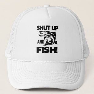 Gorra De Camionero ¡Cállate y pez!