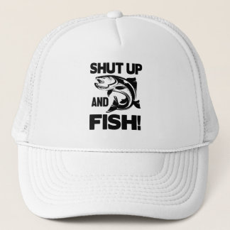 Gorra De Camionero ¡Cállate y pez!