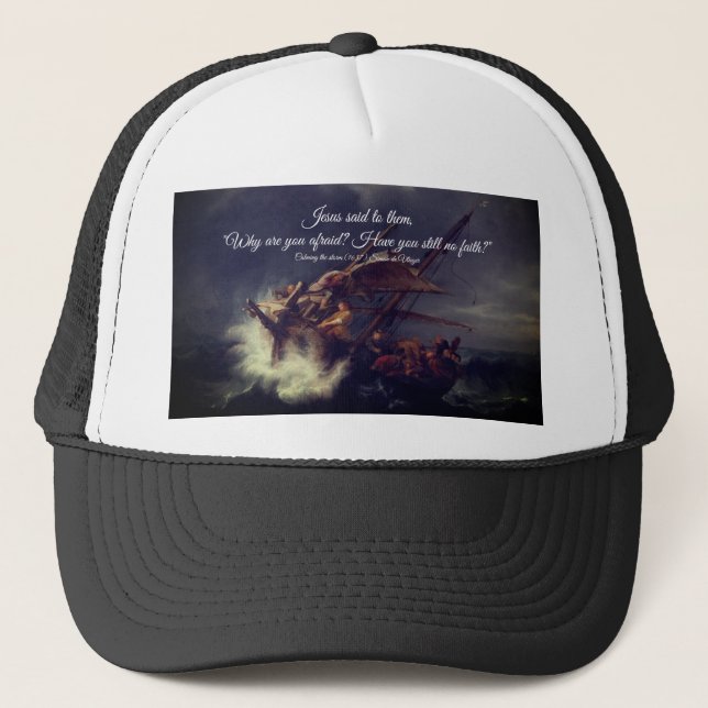 Gorra De Camionero Calmar el mar (Anverso)