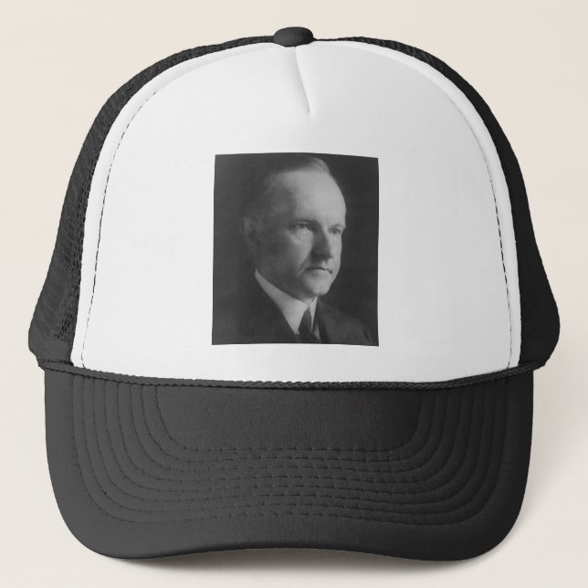 Gorra De Camionero Calvin Coolidge (Anverso)