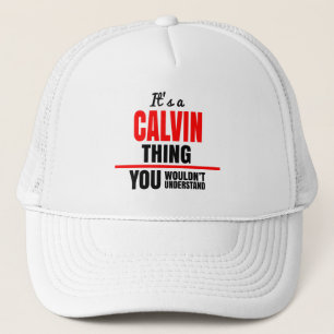 Gorra De Camionero Calvin cosa que no entenderías nombre