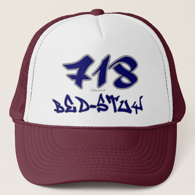 Gorra De Camionero Cama-Stuy del representante (718) (Anverso)